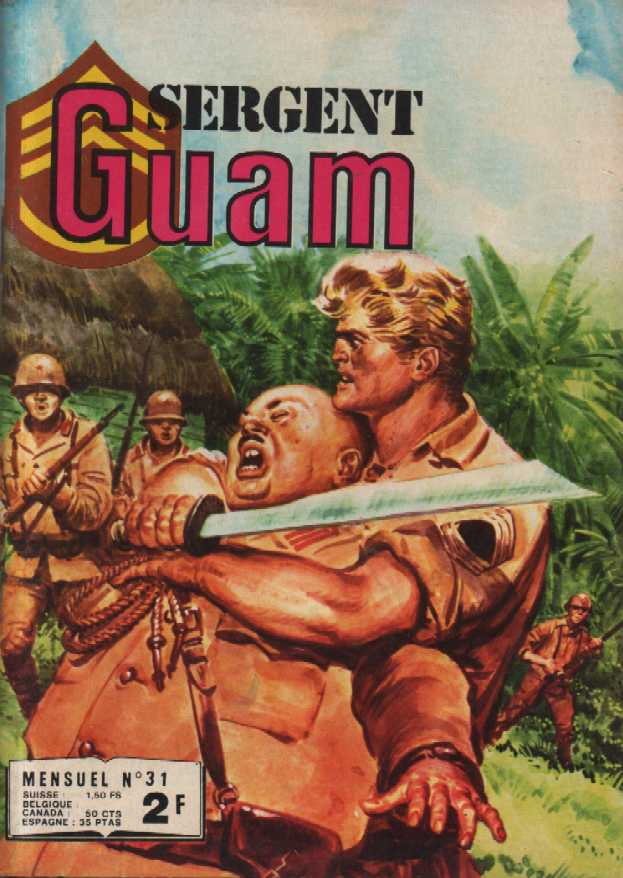 Scan de la Couverture Sergent Guam n 31
